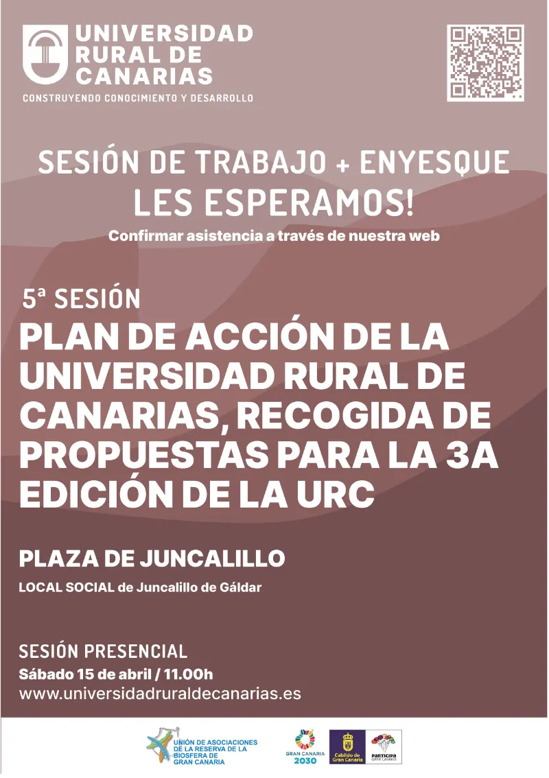 Plan de acción de la Universidad Rural de Canarias, Recogida de propuestas para la 3a edición de la URC